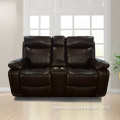 Leather Manual Recliner Loveseats Sofa